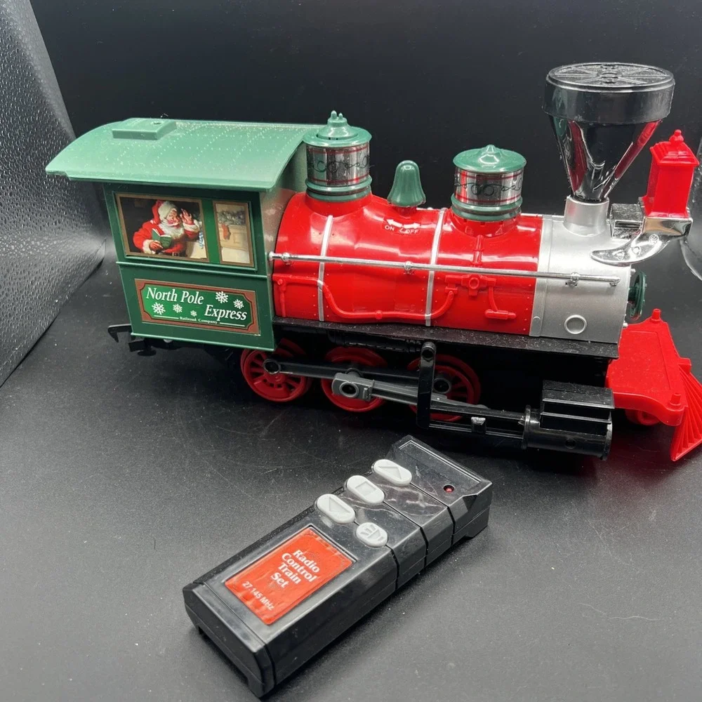 EZTEC North Pole Express Christmas Train Locomotive Engine & Remote Replacement